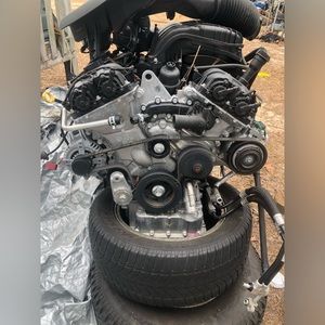 V6 dodge Charger RT engine, transmission, and exaust